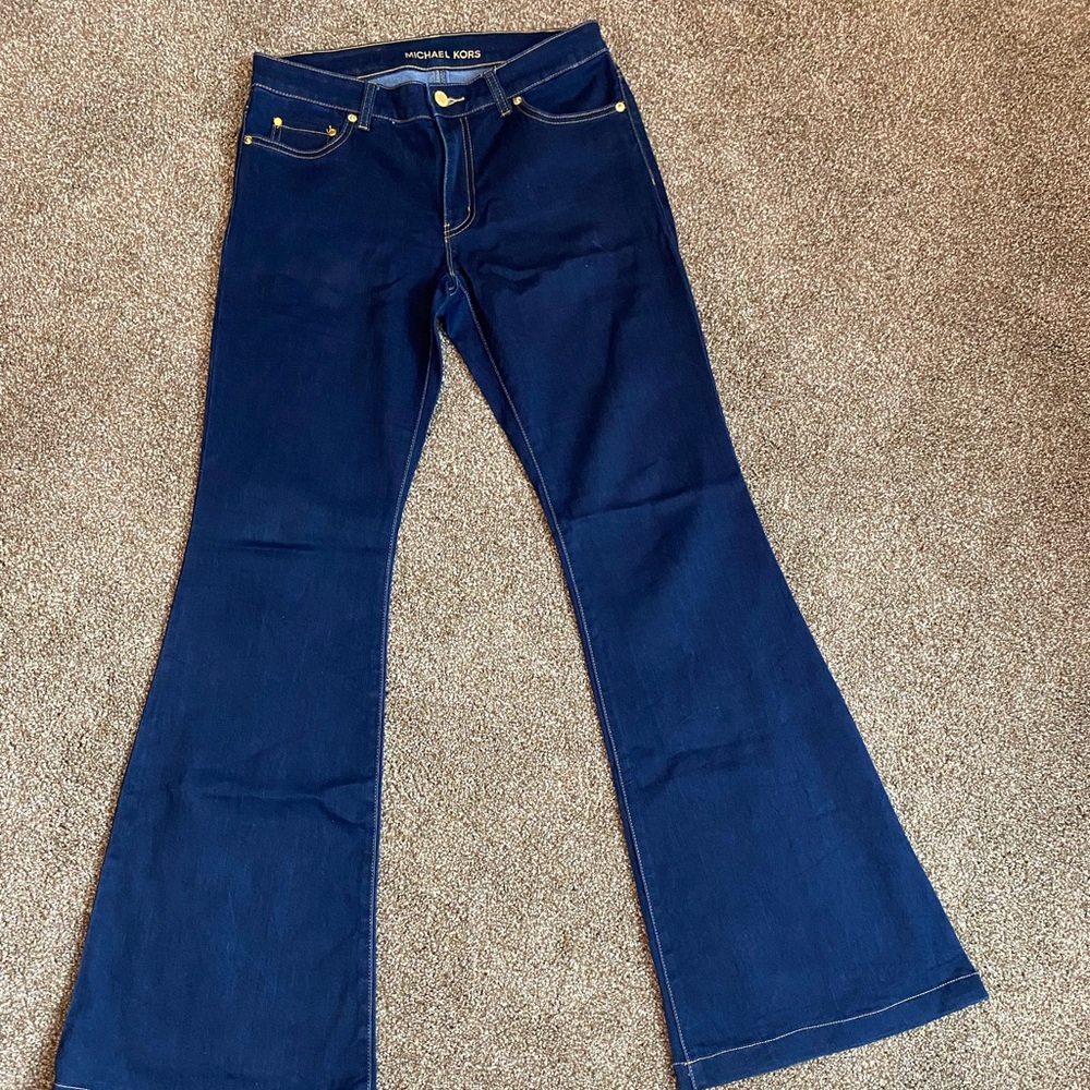 Michael Kors Wide Leg Flare Jeans SZ 6